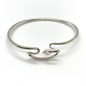 Silver Snake Bangle